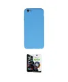 ieg™ iPhone 6 Plus Kılıf Ahenk Serisi - Şeffaf Temperli Cam Ekran Koruyucu
