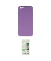 ieg™ iPhone 6 Plus Kılıf Ahenk Serisi - Siyah 20D Premium Cam Ekran Koruyucu
