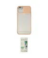 ieg™ iPhone 6 Plus Kılıf Vadi Çizgi - Siyah 20D Premium Cam Ekran Koruyucu