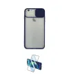 ieg™ iPhone 6 Plus Kılıf Vadi Çizgi - Siyah 3D Antistatik Seramik Nano Ekran Koruyucu