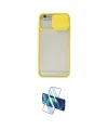 ieg™ iPhone 6 Plus Kılıf Vadi Çizgi - Siyah 3D Antistatik Seramik Nano Ekran Koruyucu