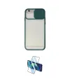 ieg™ iPhone 6 Plus Kılıf Vadi Çizgi - Siyah 3D Antistatik Seramik Nano Ekran Koruyucu