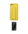 ieg™ iPhone 7 Kılıf Akış Doku - Siyah 3D Antistatik Hayalet Cam Ekran Koruyucu