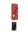 ieg™ iPhone 7 Kılıf Nova Işık Prime - Siyah 3D Antistatik Hayalet Cam Ekran Koruyucu