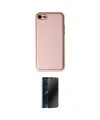 ieg™ iPhone 7 Kılıf Yadigar Klasik - Siyah 3D Antistatik Hayalet Cam Ekran Koruyucu