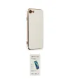 ieg™ iPhone 7 Kılıf Yankı Serisi - Şeffaf Pasifik Cam Ekran Koruyucu