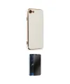 ieg™ iPhone 7 Kılıf Yankı Serisi - Siyah 3D Antistatik Hayalet Cam Ekran Koruyucu