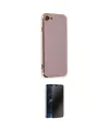 ieg™ iPhone 7 Kılıf Yankı Serisi - Siyah 3D Antistatik Hayalet Cam Ekran Koruyucu