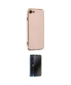 ieg™ iPhone 7 Kılıf Yankı Serisi - Siyah 3D Antistatik Hayalet Cam Ekran Koruyucu