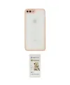 ieg™ iPhone 7 Plus Kılıf Ahenk Çizgi Serisi - Beyaz Mat Seramik Nano Ekran Koruyucu