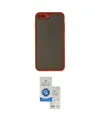 ieg™ iPhone 7 Plus Kılıf Ahenk Çizgi Serisi - Şeffaf Royal Nano Ekran Koruyucu