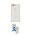 ieg™ iPhone 7 Plus Kılıf Ahenk Çizgi Serisi - Şeffaf Royal Nano Ekran Koruyucu