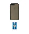 ieg™ iPhone 7 Plus Kılıf Ahenk Çizgi Serisi - Şeffaf Royal Nano Ekran Koruyucu