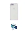 ieg™ iPhone 7 Plus Kılıf Ahenk Çizgi Serisi - Siyah 3D Antistatik Cam Ekran Koruyucu