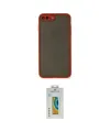 ieg™ iPhone 7 Plus Kılıf Ahenk Çizgi Serisi - Siyah Polymer Nano Ekran Koruyucu