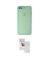 ieg™ iPhone 7 Plus Kılıf Ahenk Çizgi Serisi - Siyah Seramik Nano Ekran Koruyucu
