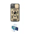 ieg™ iPhone 7 Plus Kılıf Ahenk Klasik - Beyaz 3D Antistatik Seramik Nano Ekran Koruyucu