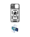 ieg™ iPhone 7 Plus Kılıf Ahenk Klasik - Beyaz 3D Antistatik Seramik Nano Ekran Koruyucu