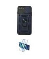 ieg™ iPhone 7 Plus Kılıf Ahenk Klasik - Beyaz 3D Antistatik Seramik Nano Ekran Koruyucu