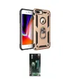 ieg™ iPhone 7 Plus Kılıf Ahenk Klasik Koleksiyonu - Şeffaf 360 Full Body Arka Koruyucu