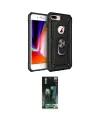 ieg™ iPhone 7 Plus Kılıf Ahenk Klasik Koleksiyonu - Şeffaf 360 Full Body Arka Koruyucu