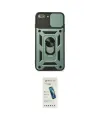 ieg™ iPhone 7 Plus Kılıf Ahenk Klasik - Şeffaf Pasifik Cam Ekran Koruyucu