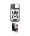 ieg™ iPhone 7 Plus Kılıf Ahenk Klasik - Siyah 3D Antistatik Mat Seramik Nano Ekran Koruyucu