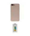 ieg™ iPhone 7 Plus Kılıf Ahenk Serisi - Beyaz Polymer Nano Ekran Koruyucu