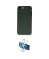ieg™ iPhone 7 Plus Kılıf Ahenk Serisi - Siyah 3D Antistatik Cam Ekran Koruyucu
