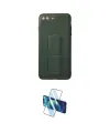 ieg™ iPhone 7 Plus Kılıf Akış Doku - Beyaz 3D Antistatik Seramik Nano Ekran Koruyucu