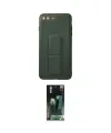 ieg™ iPhone 7 Plus Kılıf Akış Doku - Şeffaf 360 Full Body Arka Koruyucu