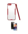 ieg™ iPhone 7 Plus Kılıf Atlas Asil Serisi - Siyah 3D Antistatik Mat Seramik Nano Ekran Koruyucu