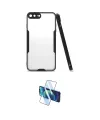 ieg™ iPhone 7 Plus Kılıf Atlas Asil Serisi - Siyah 3D Antistatik Seramik Nano Ekran Koruyucu