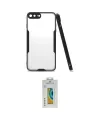 ieg™ iPhone 7 Plus Kılıf Atlas Asil Serisi - Siyah Polymer Nano Ekran Koruyucu