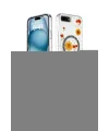 ieg™ iPhone 7 Plus Kılıf Kozmos Doku - Beyaz Bilvis Hayalet Cam Ekran Koruyucu