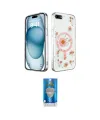 ieg™ iPhone 7 Plus Kılıf Kozmos Doku - Şeffaf Royal Nano Ekran Koruyucu