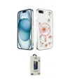 ieg™ iPhone 7 Plus Kılıf Kozmos Doku - Siyah Bilvis Hayalet Cam Ekran Koruyucu