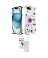 ieg™ iPhone 7 Plus Kılıf Kozmos Doku - Siyah Seramik Nano Ekran Koruyucu