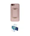 ieg™ iPhone 7 Plus Kılıf Kozmos Minimal Prime - Beyaz 3D Antistatik Seramik Nano Ekran Koruyucu
