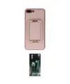 ieg™ iPhone 7 Plus Kılıf Kozmos Minimal Prime - Şeffaf 360 Full Body Arka Koruyucu