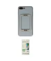 ieg™ iPhone 7 Plus Kılıf Kozmos Minimal Prime - Siyah 20D Premium Cam Ekran Koruyucu
