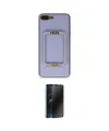 ieg™ iPhone 7 Plus Kılıf Kozmos Minimal Prime - Siyah 3D Antistatik Hayalet Cam Ekran Koruyucu
