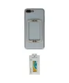 ieg™ iPhone 7 Plus Kılıf Kozmos Minimal Prime - Siyah Polymer Nano Ekran Koruyucu