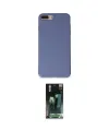 ieg™ iPhone 7 Plus Kılıf Kozmos Yansıma Özel Seri - Şeffaf 360 Full Body Arka Koruyucu