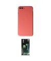 ieg™ iPhone 7 Plus Kılıf Kozmos Yansıma Özel Seri - Şeffaf 360 Full Body Arka Koruyucu