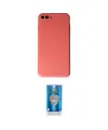 ieg™ iPhone 7 Plus Kılıf Kozmos Yansıma Özel Seri - Şeffaf Royal Nano Ekran Koruyucu