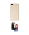ieg™ iPhone 7 Plus Kılıf Kozmos Yansıma Özel Seri - Siyah 3D Antistatik Mat Seramik Nano Ekran Koruyucu