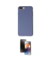 ieg™ iPhone 7 Plus Kılıf Kozmos Yansıma Özel Seri - Siyah 3D Antistatik Mat Seramik Nano Ekran Koruyucu