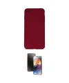 ieg™ iPhone 7 Plus Kılıf Kozmos Yansıma Özel Seri - Siyah 3D Antistatik Mat Seramik Nano Ekran Koruyucu