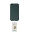 ieg™ iPhone 7 Plus Kılıf Kozmos Yansıma Özel Seri - Siyah Mat Seramik Nano Ekran Koruyucu
